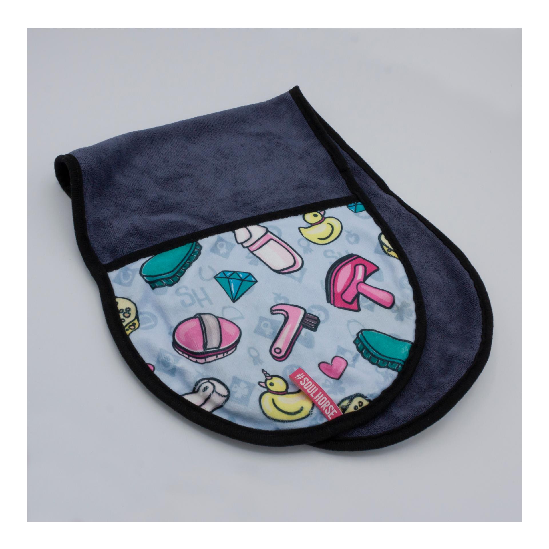 Mikrofasertuch mit Taschen "Luxuslappen”