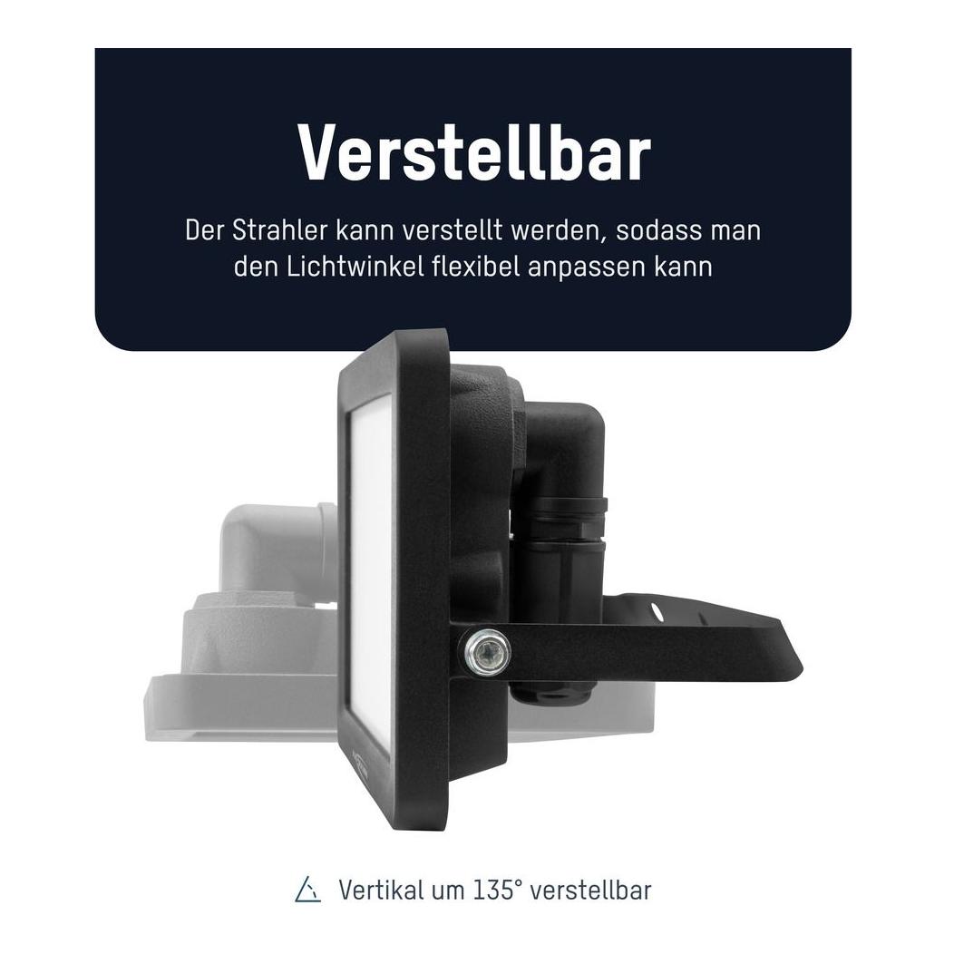 Ansmann Luminary LED-Wandstrahler mit 30 W