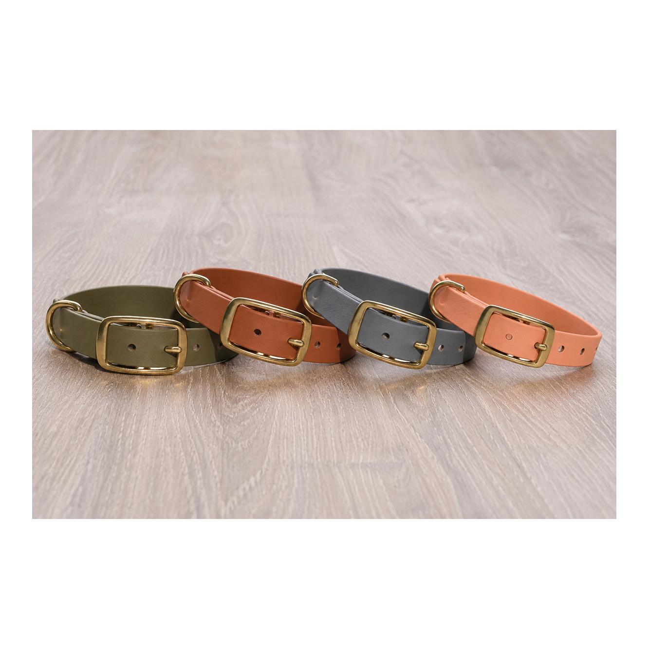 Treusinn. Hundehalsband verstellbar Biothane STAY