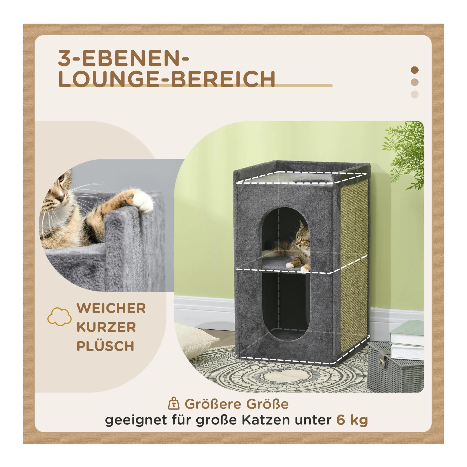 Mainer Katzenhöhle mit Kratzmatte