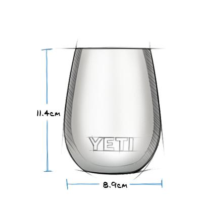 RAMBLER 10 OZ WINE TUMBLER Stainless Steel – Gobelet