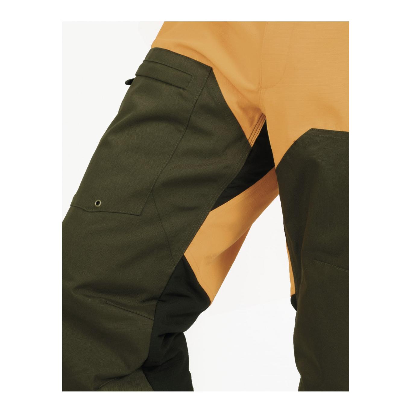 Hart Pantalon KORA pour hommes - Vert/Orange