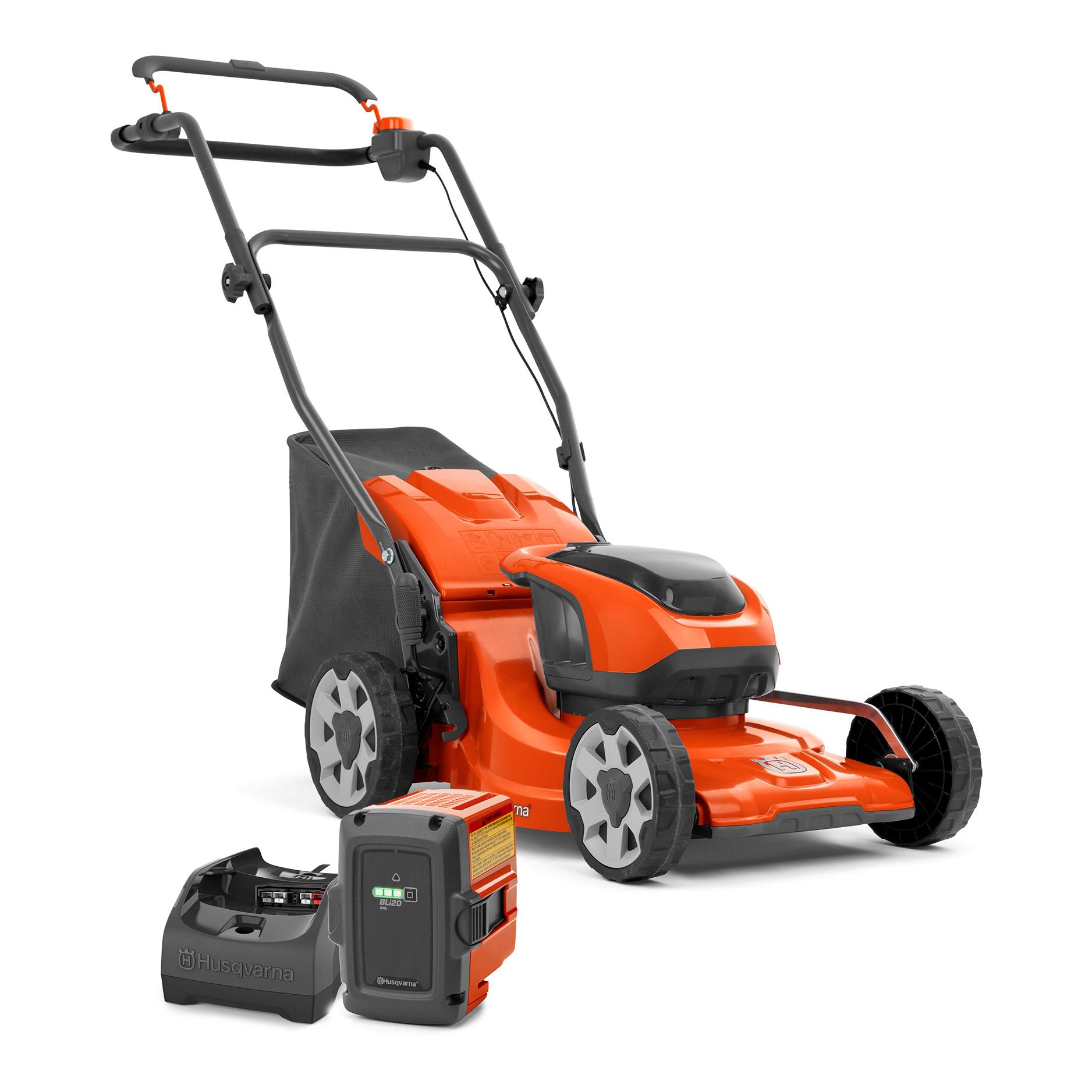 Husqvarna Akku - Rasenmäher LC 137i - mit Akku & Ladegerät