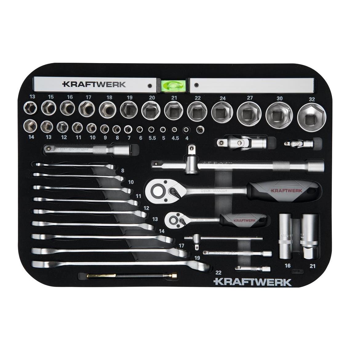 Kraftwerk Werkzeugkoffer B100 - 170-tlg.