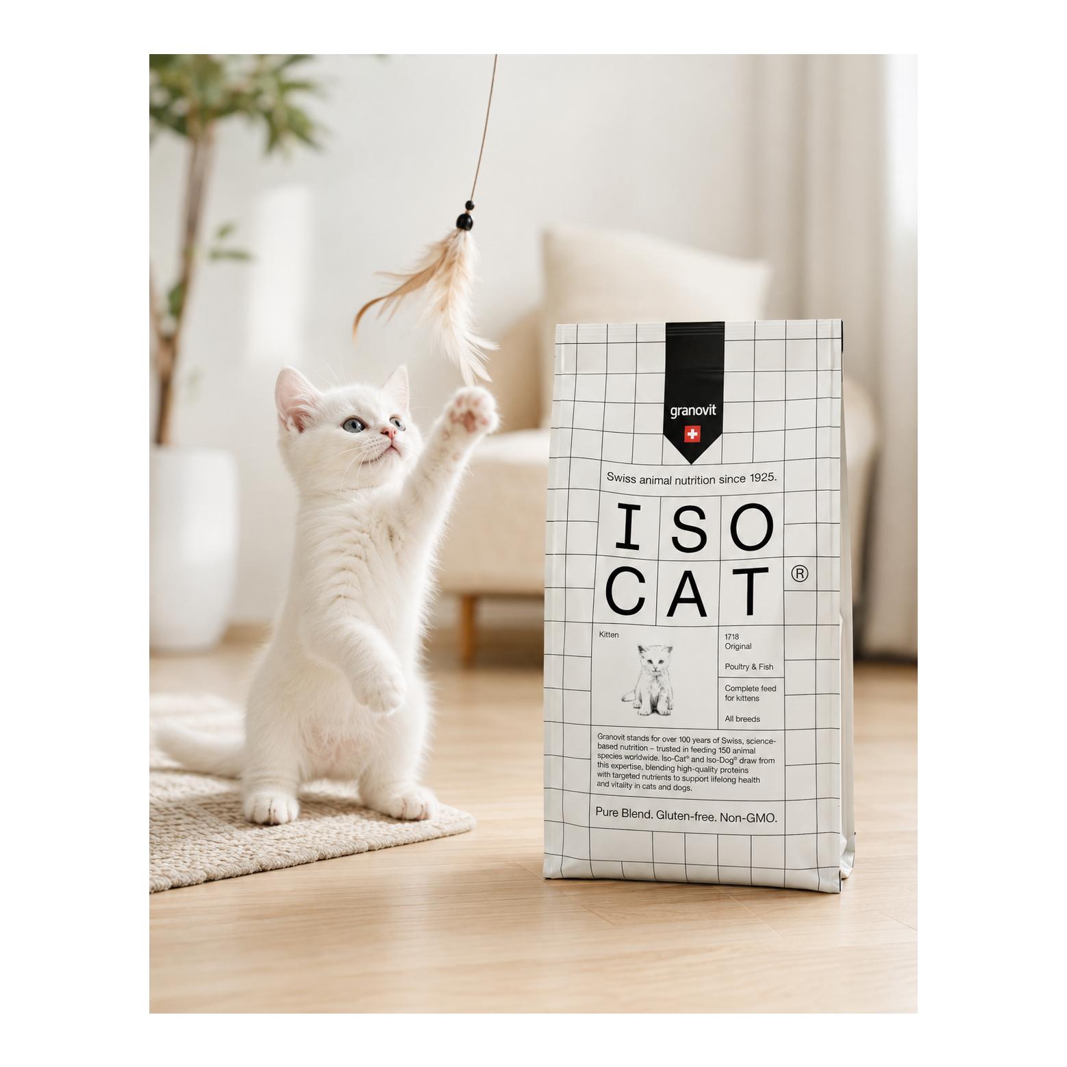 Iso-Cat Kitten 1718 Original Volaille & Poisson