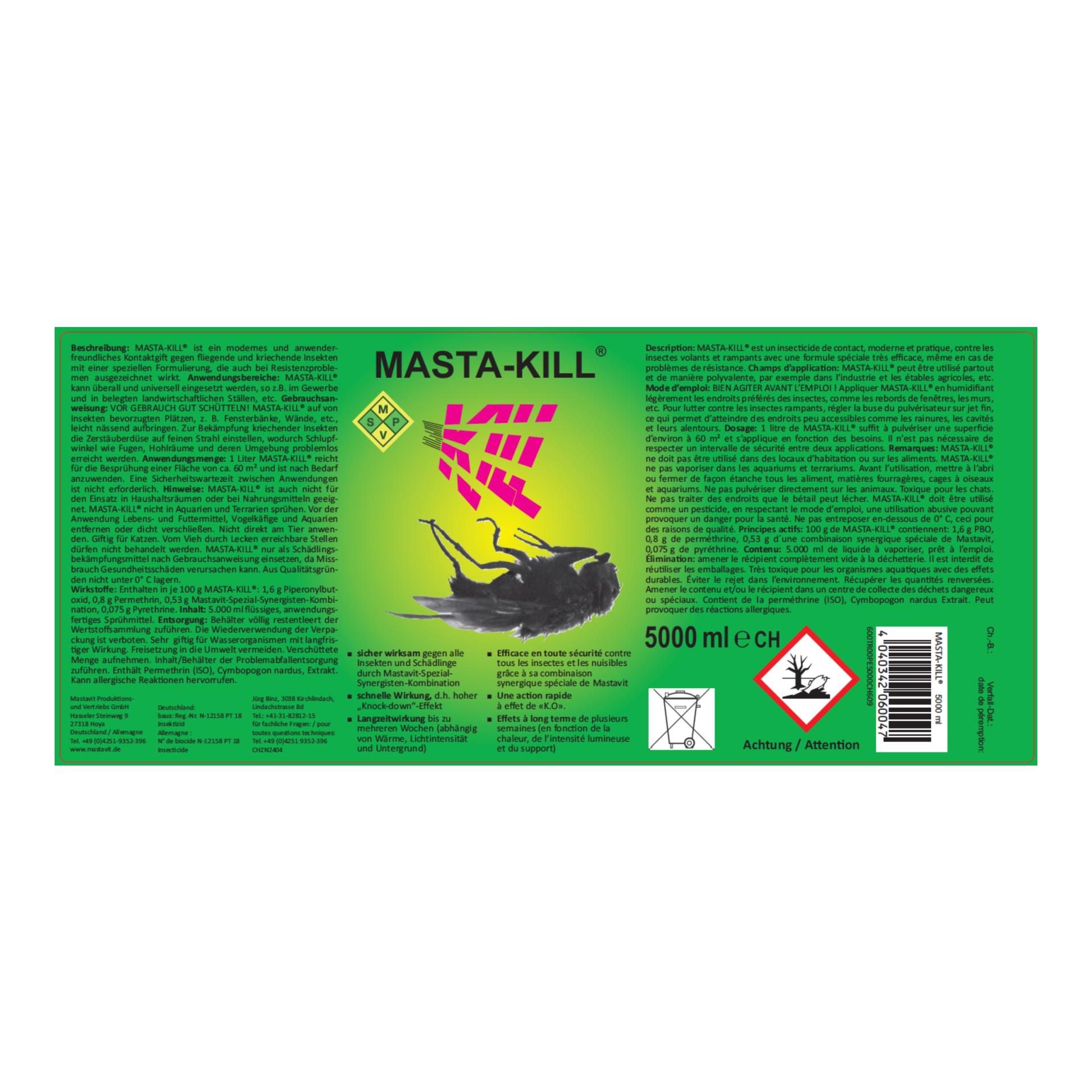 Kerbl Insektenkiller MASTA-KILL