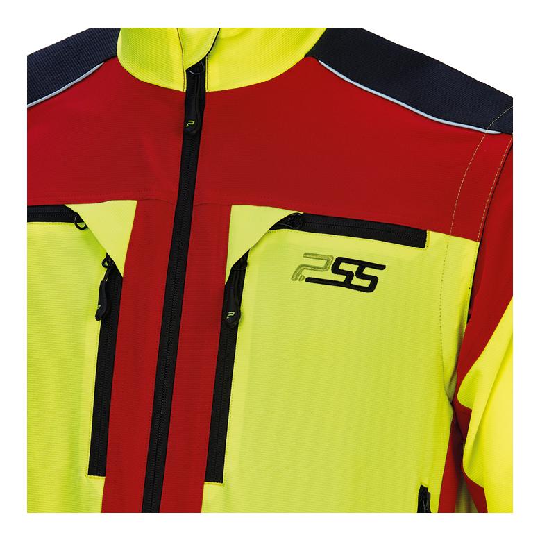PSS Veste fonctionnelle X-treme Vario - rouge/jaune