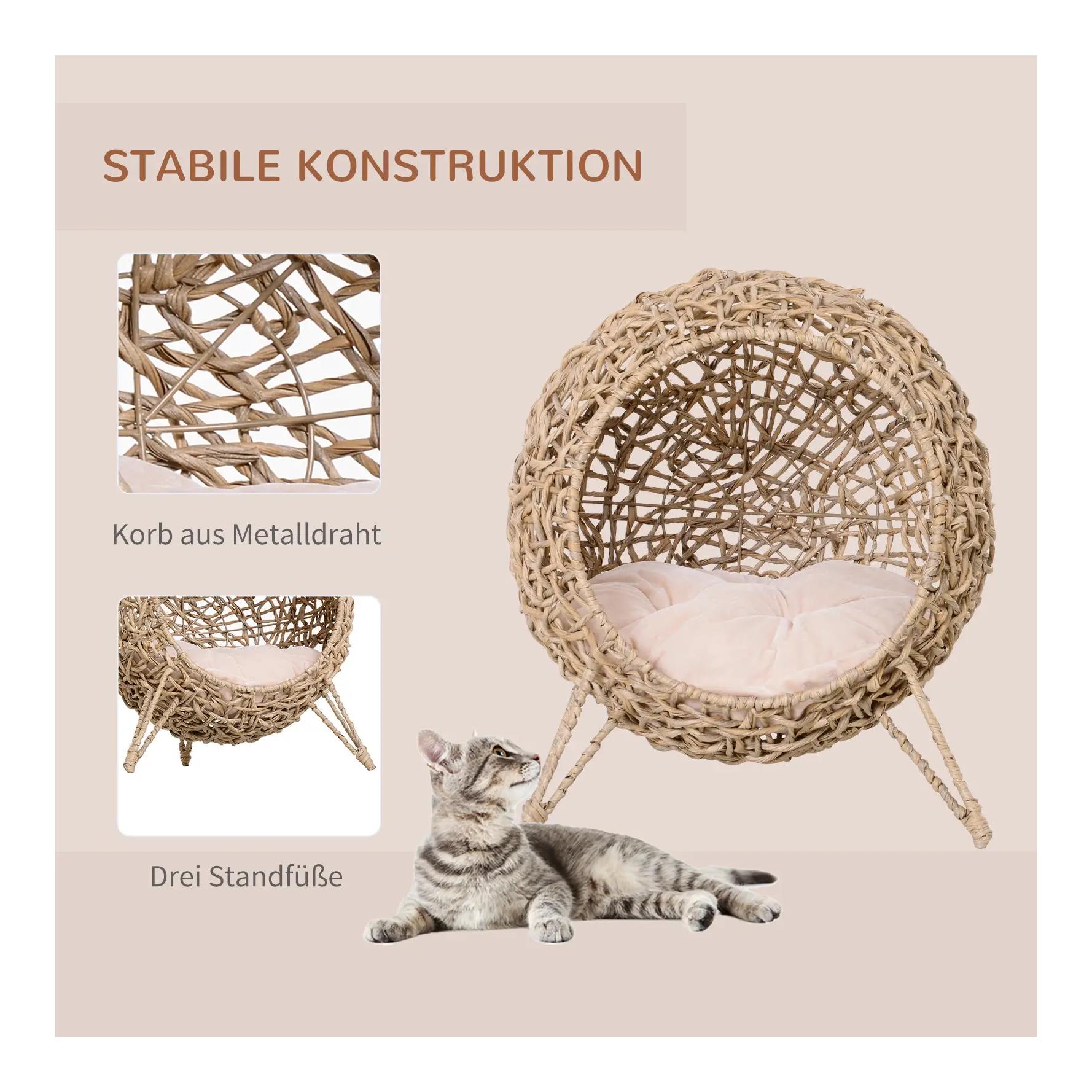Mainer Katzenkorb Rattan