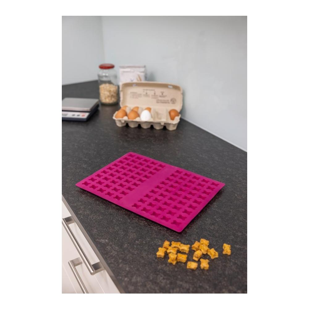 Kerbl Pet Tapis de cuisson en silicone pour biscuits pour chiens en forme d'os