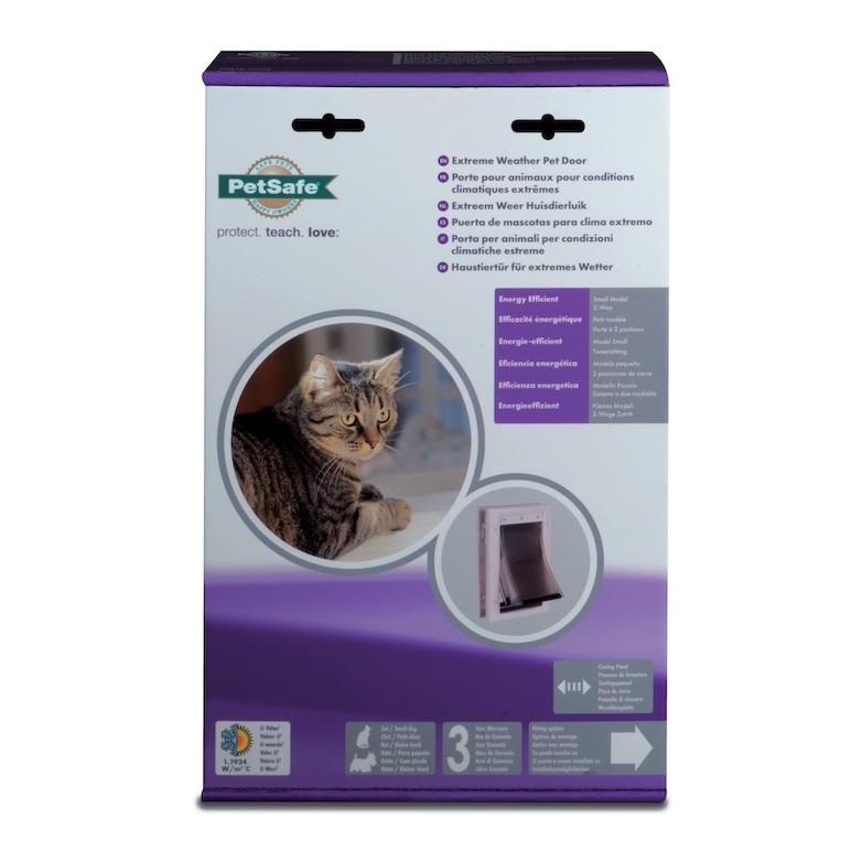 PetSafe Extrem Wetter Katzenklappe - weiss