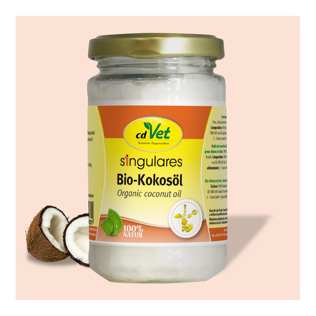 cdVet Huile de coco biologique unique