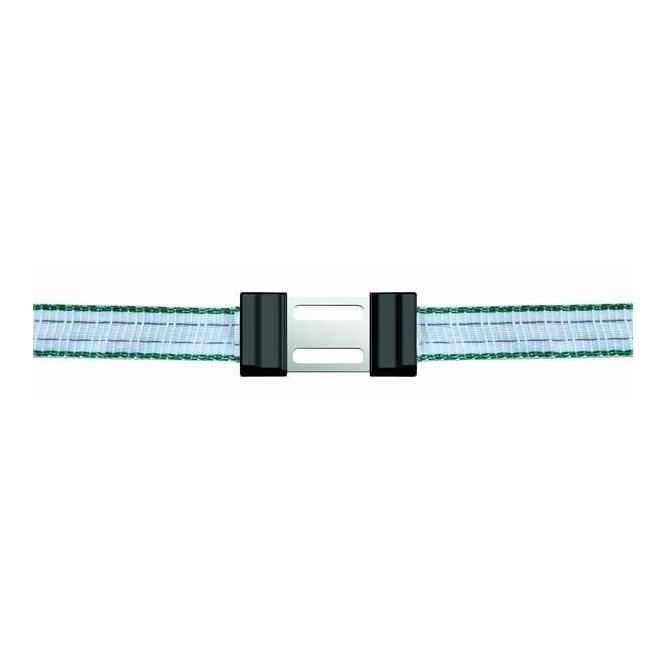 AKO Bandverbinder Litzclip® Edelstahl - 5 Stück Weiss/Silber