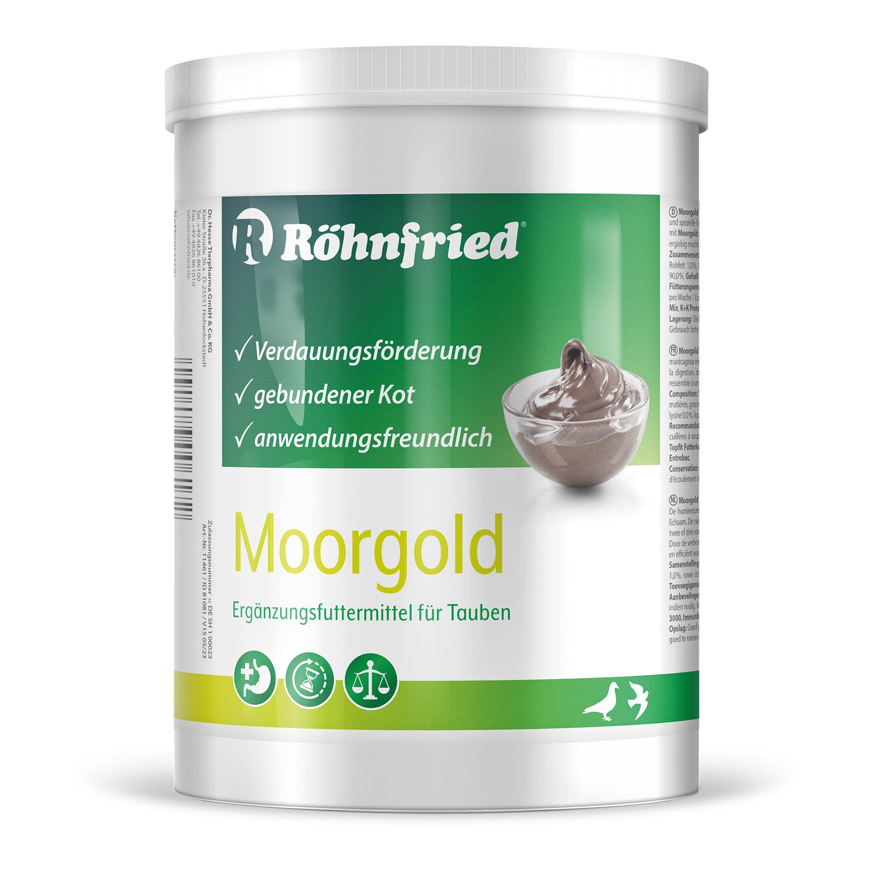 Röhnfried Moorgold - Moorkonzentrat aus reinem Naturheilmoor zur Entgiftung des Darmes