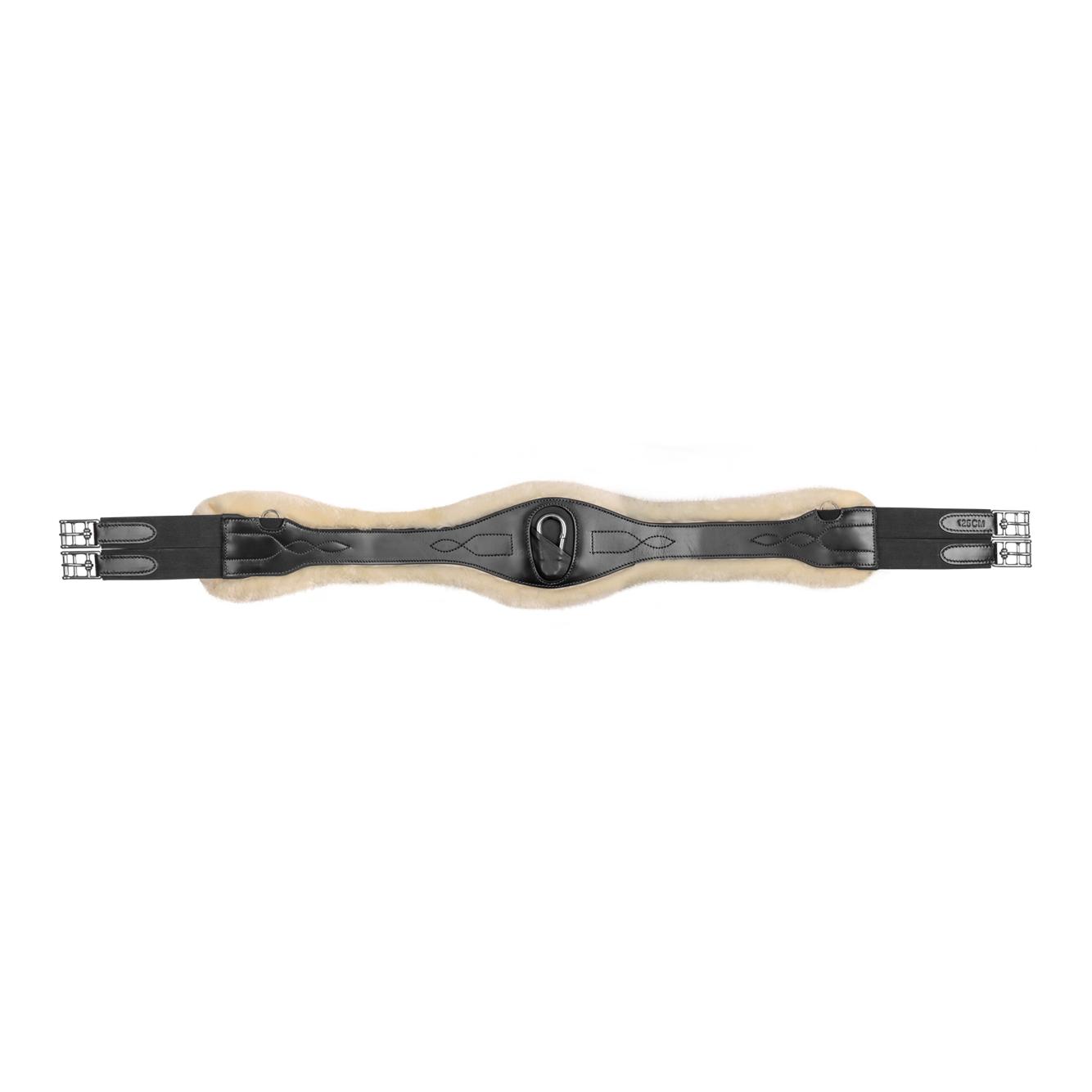 Waldhausen Ledersattelgurt mit ECO Wool