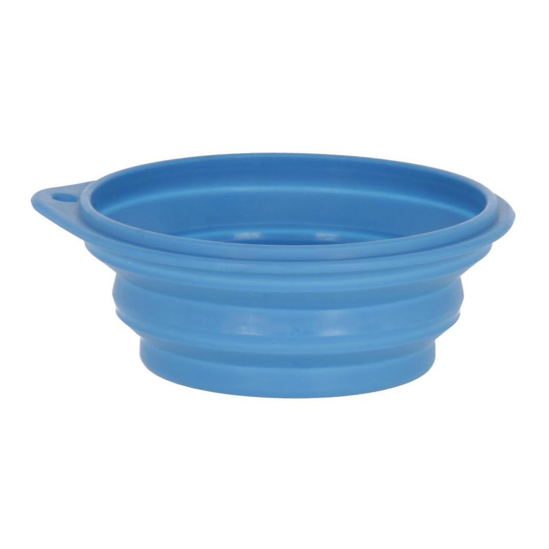 Kerbl Pet Reisenapf Silikon (faltbar) - blau Glacier-deepsea