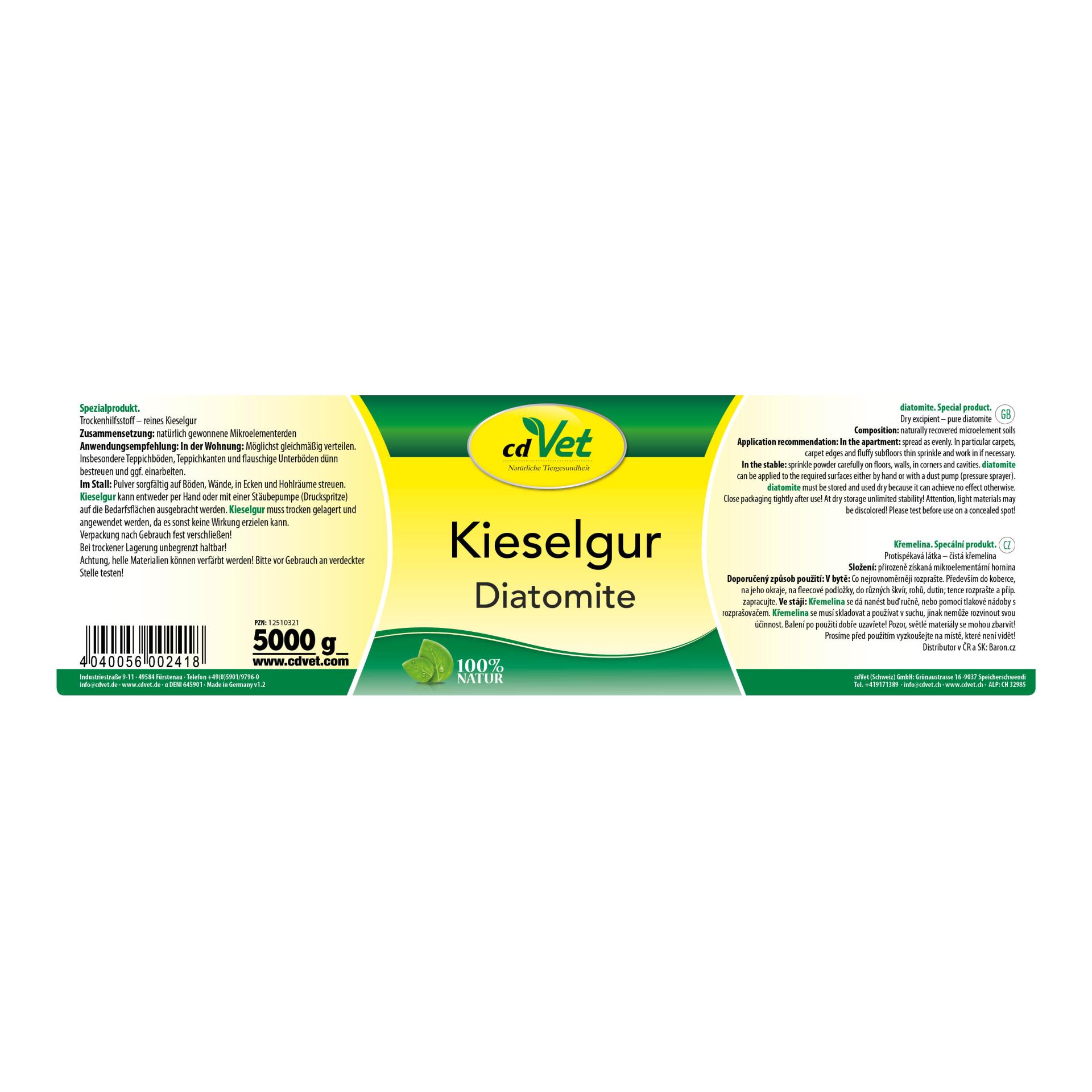 cdVet Kieselgur