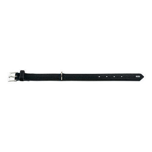 Halsband Softie Kunstleder Nubuk - schwarz