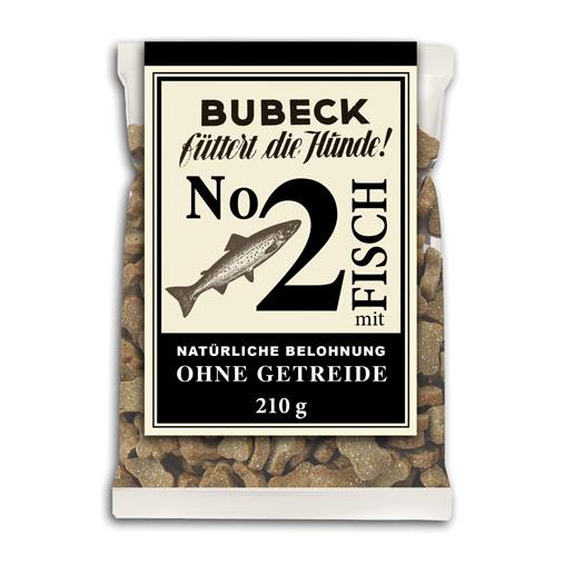 Bubeck Getreidefrei-Snack Nr.2 mit Fisch 210 g Natur