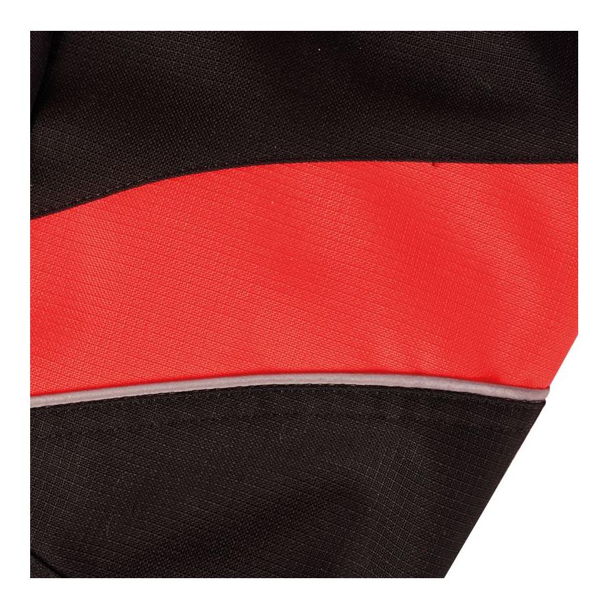 PSS X-treme Breeze Schnittschutzhose EN20471 neonrot/schwarz