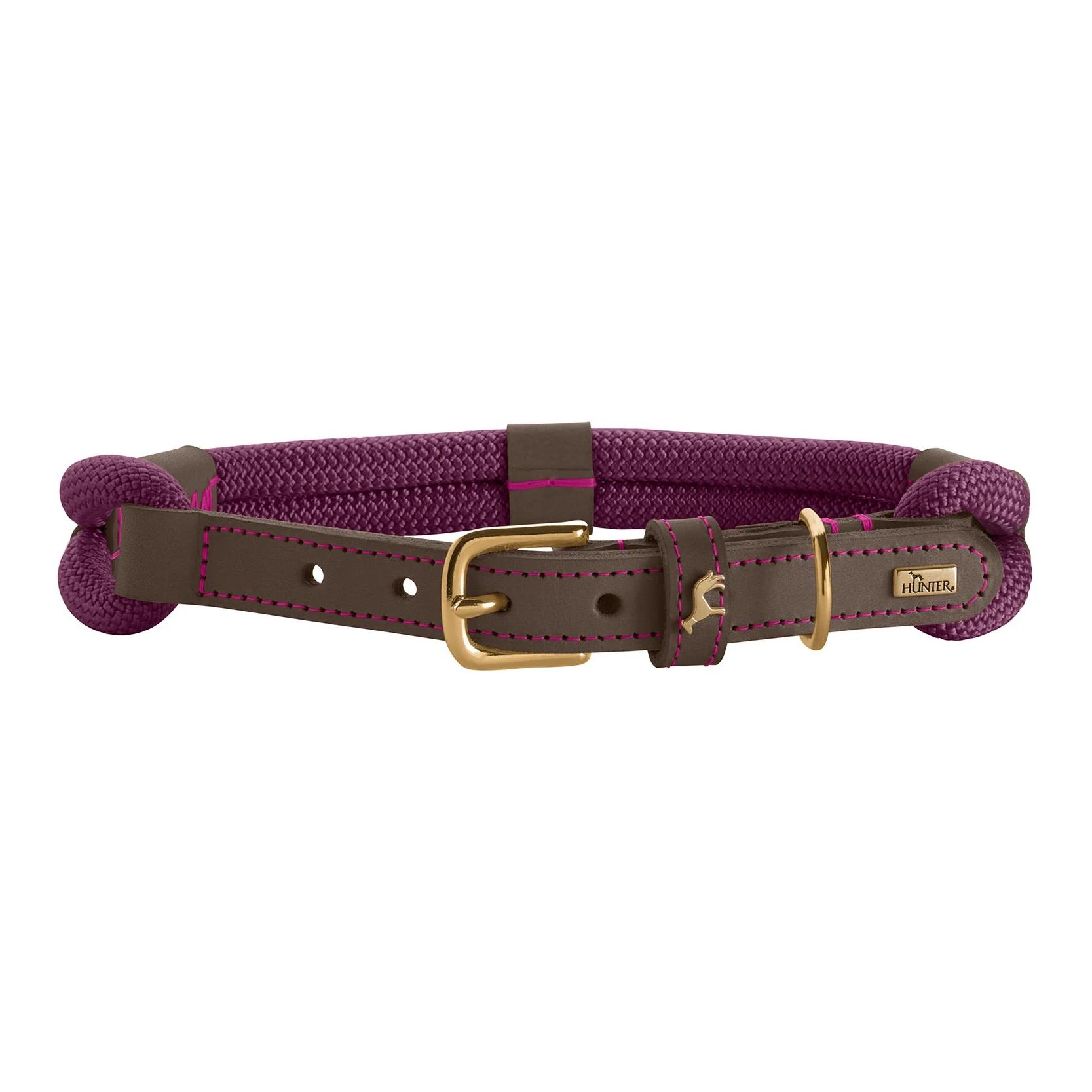 Hunter Halsband Malia Brombeer/Dunkelbraun