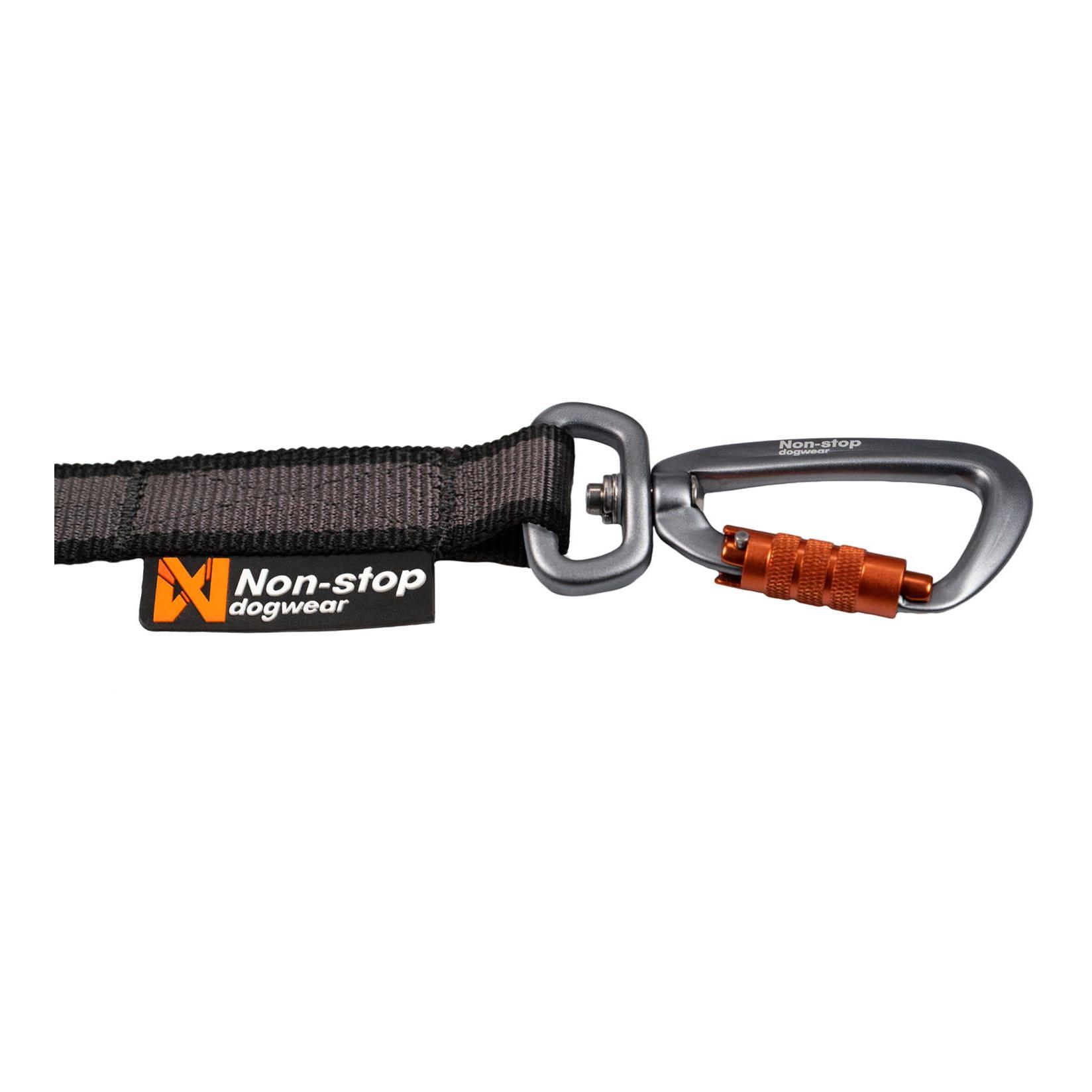 Non-stop Dogwear Hundeleine Touring Bungee Leash Adjustable