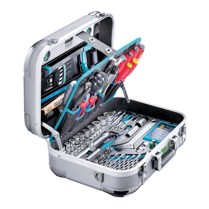 technocraft ABS-Werkzeug-Koffer "PRO CHROME 185"