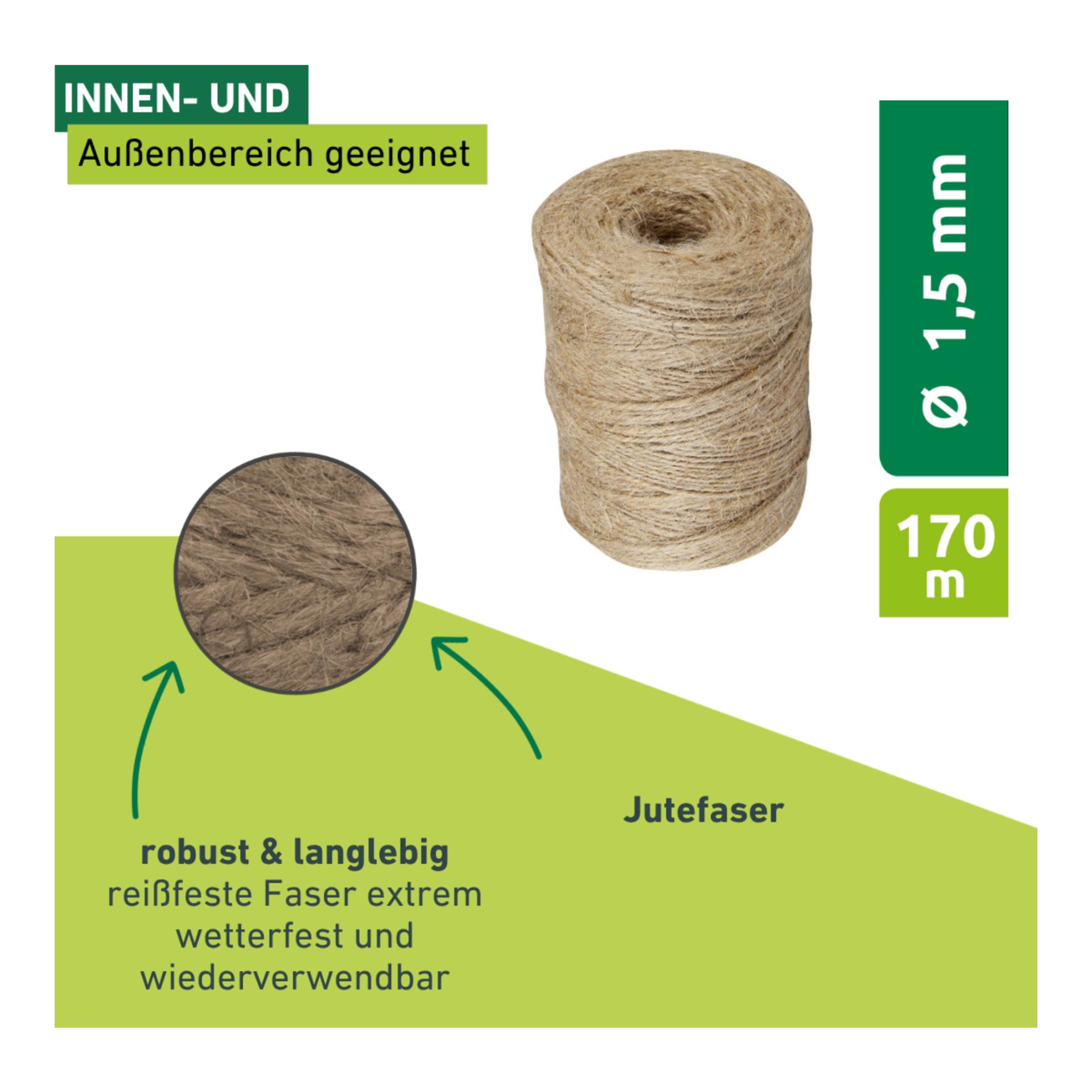 Windhager Jute-Schnur - natur