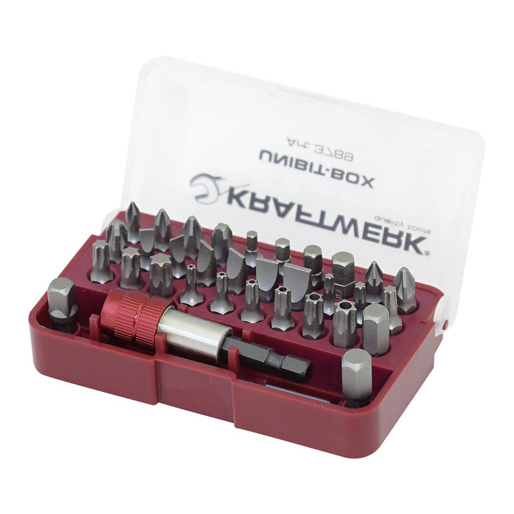 Kraftwerk UNIBIT-Box/Universal-Bitsatz - 33-tlg.