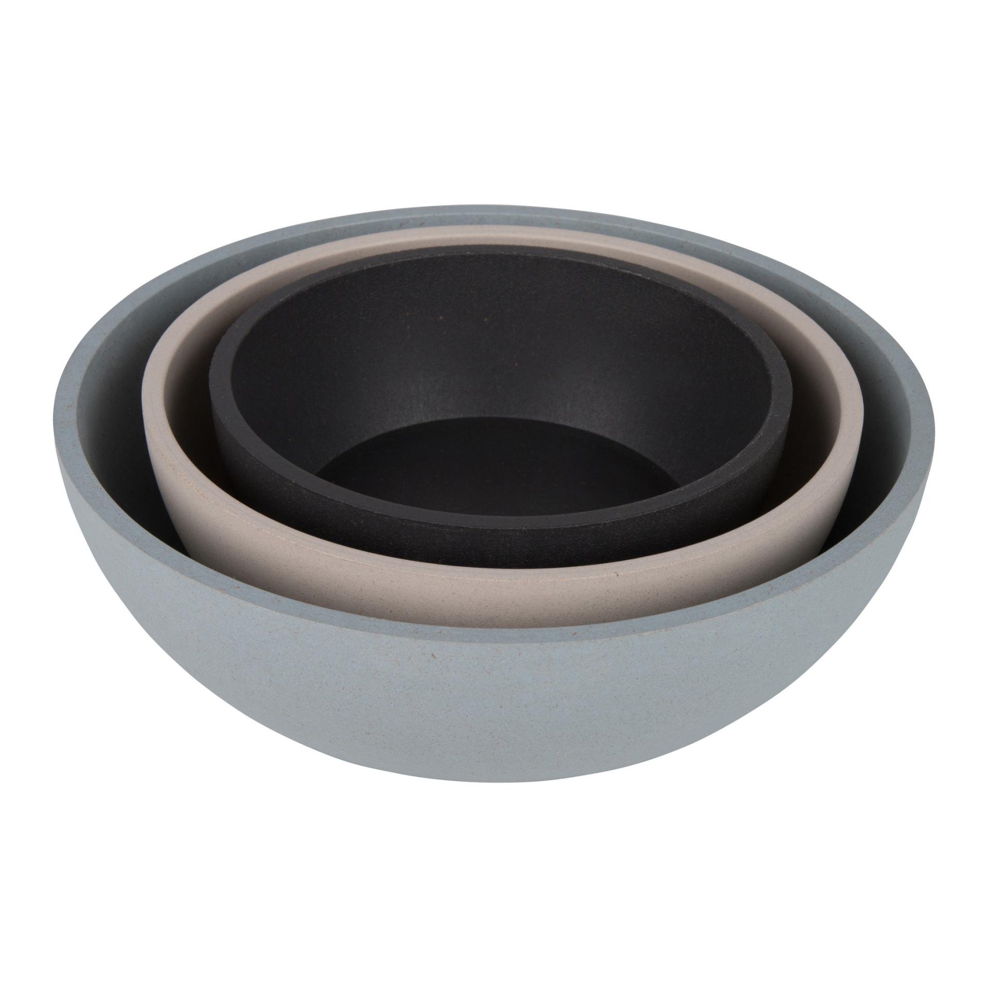 District70 Gamelle pour chien Bamboo Dog Bowl - dark grey