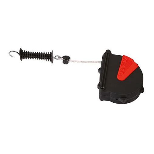 AKO Flexigate mit 6 mm-Seil Schwarz