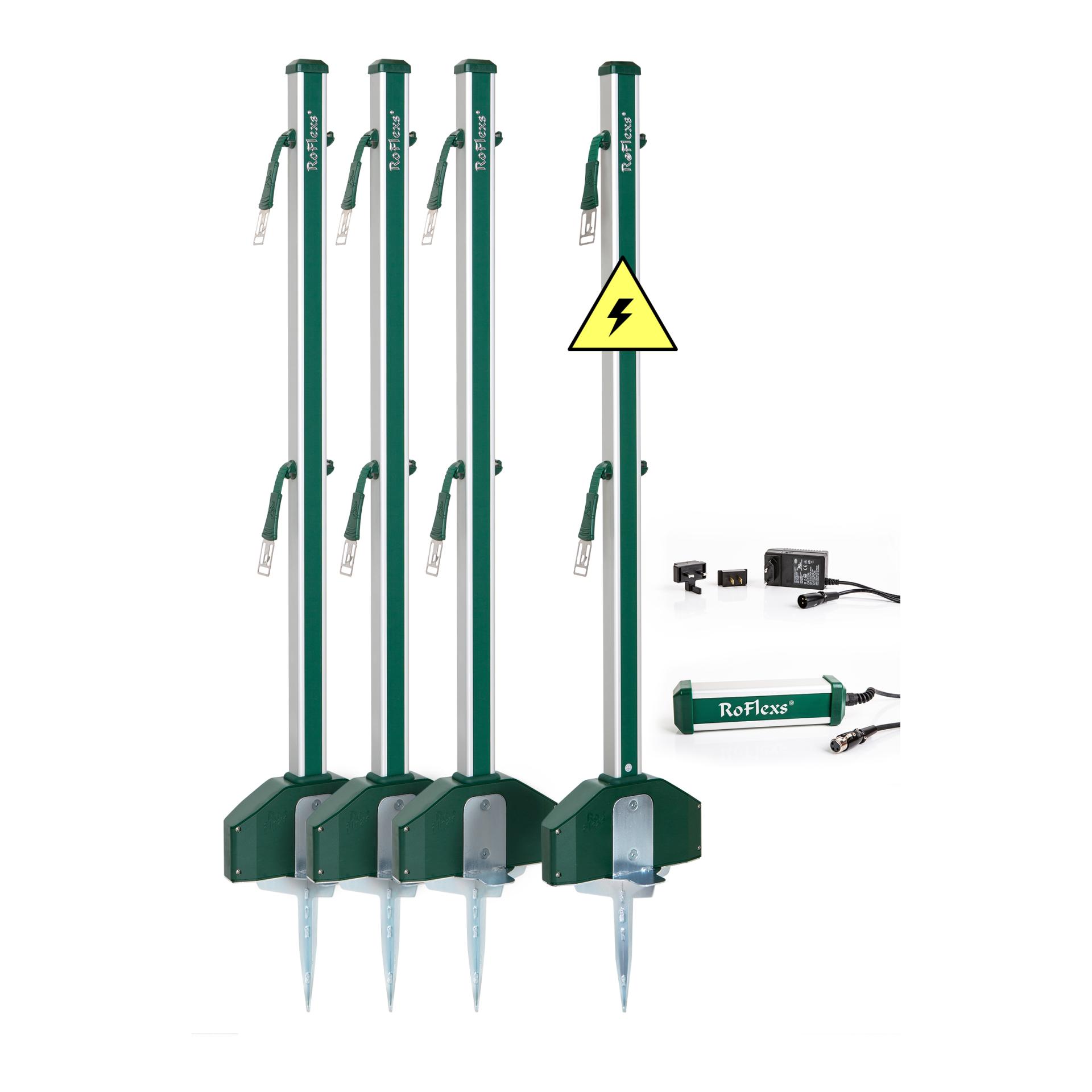 RoFlexs Système de clôture Premium E 145 Set