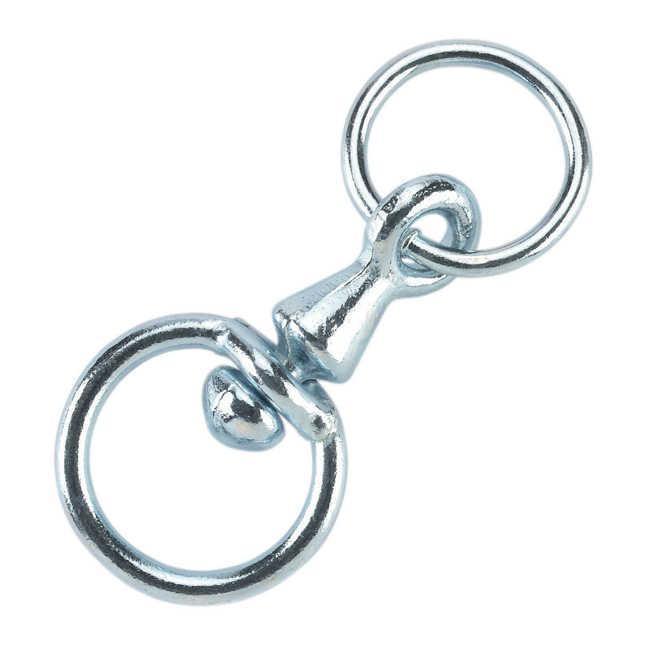 Kerbl Wirbel für Kuhkette 02 Silber