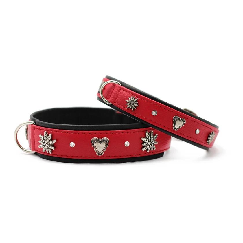 Maul Lederwaren Hundehalsband Herzilein