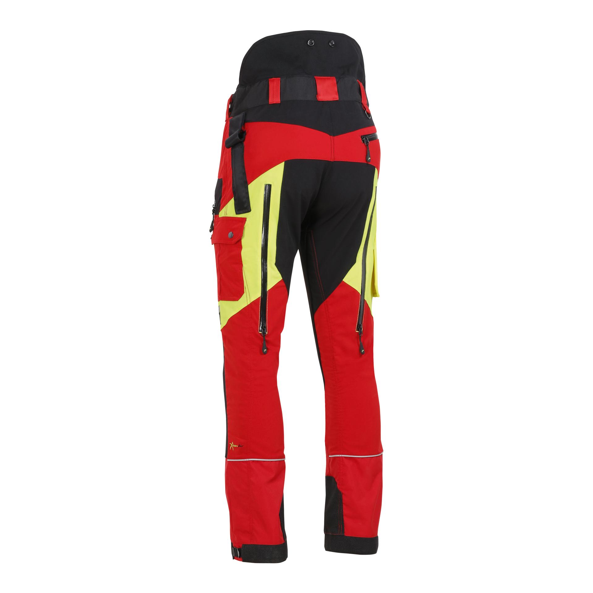 PSS X-treme Air Schnittschutzhose - rot/gelb