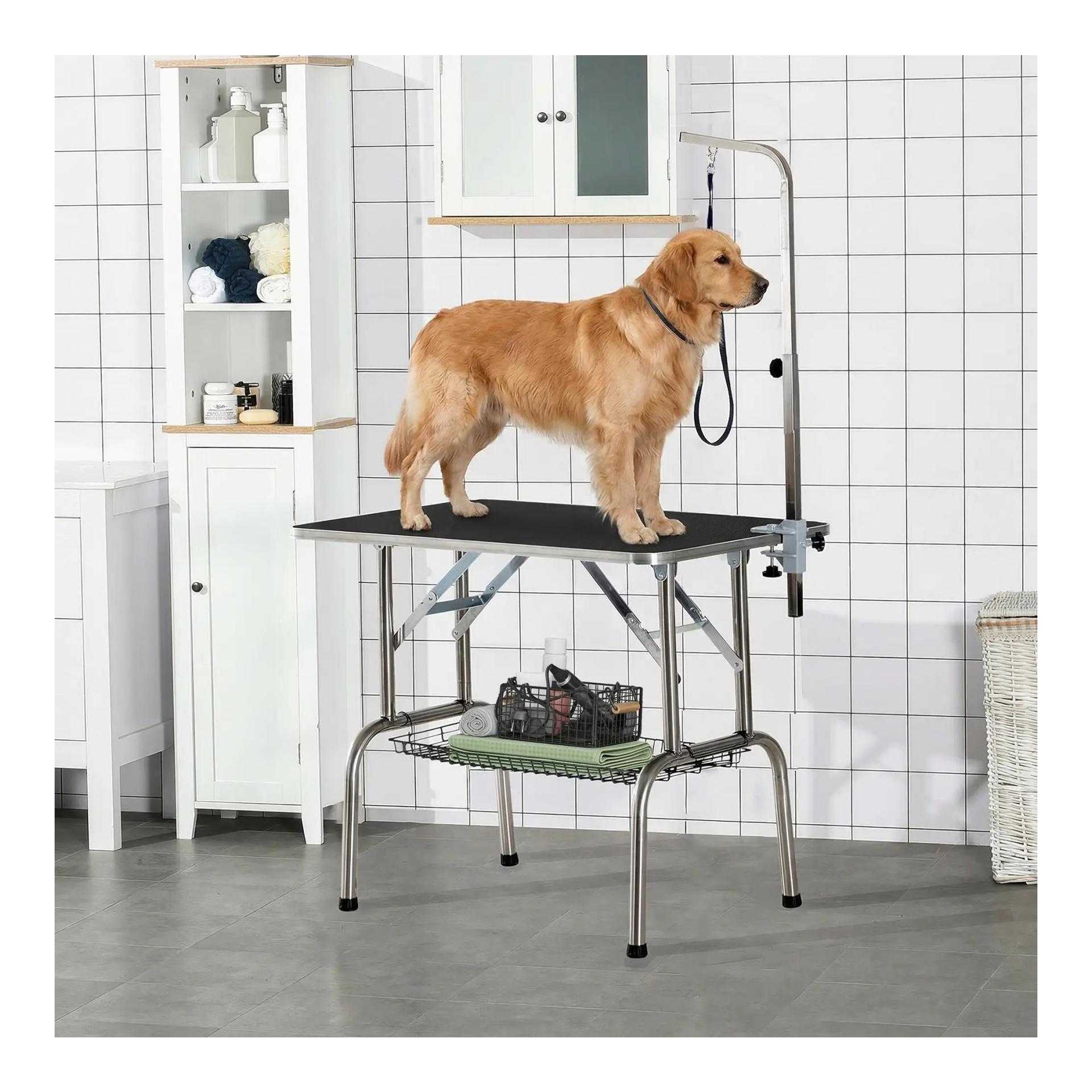 Mainer Table de toilettage pliable pour chiens