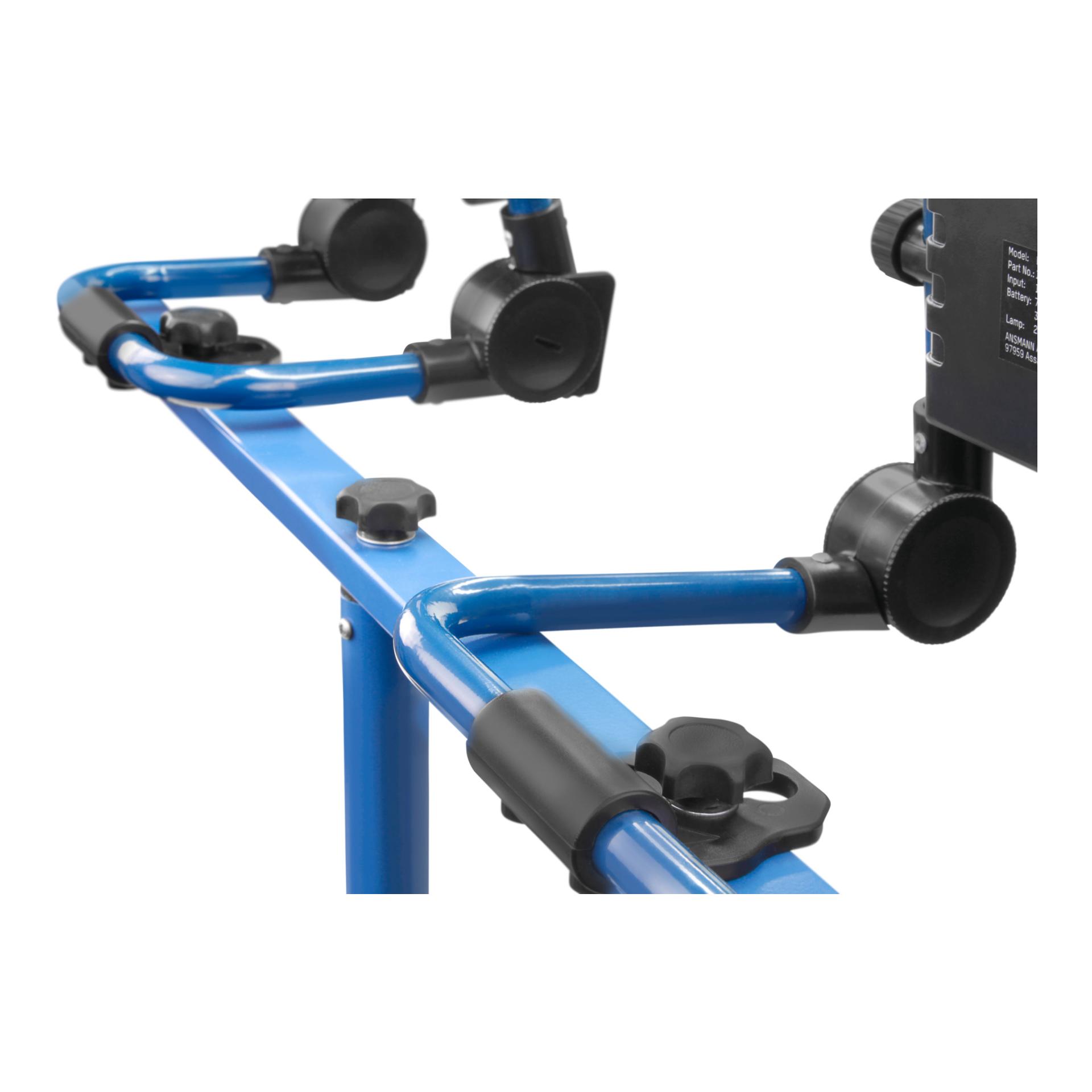 Ansmann Universal-Stativ für 1-2 Arbeitsstrahler - blau