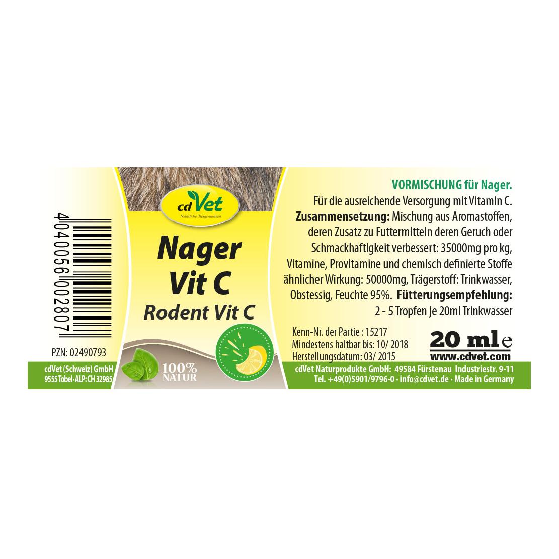cdVet Nager Vit C