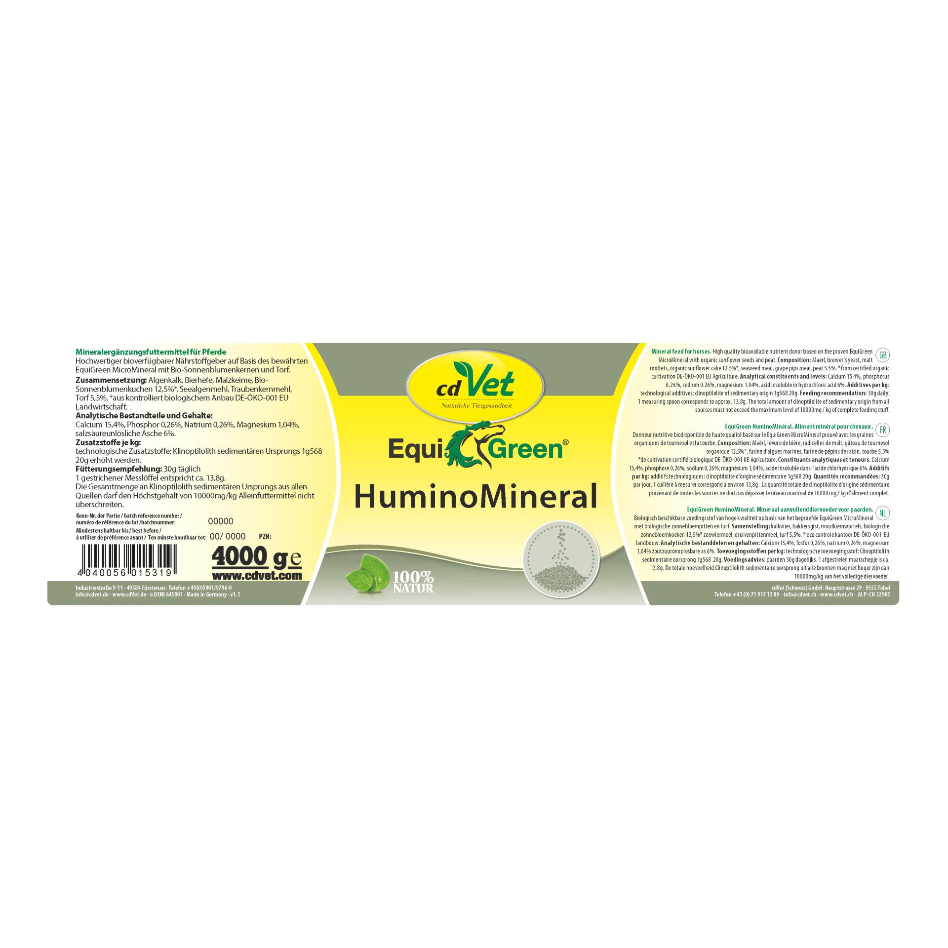 cdVet EquiGreen HuminoMineral