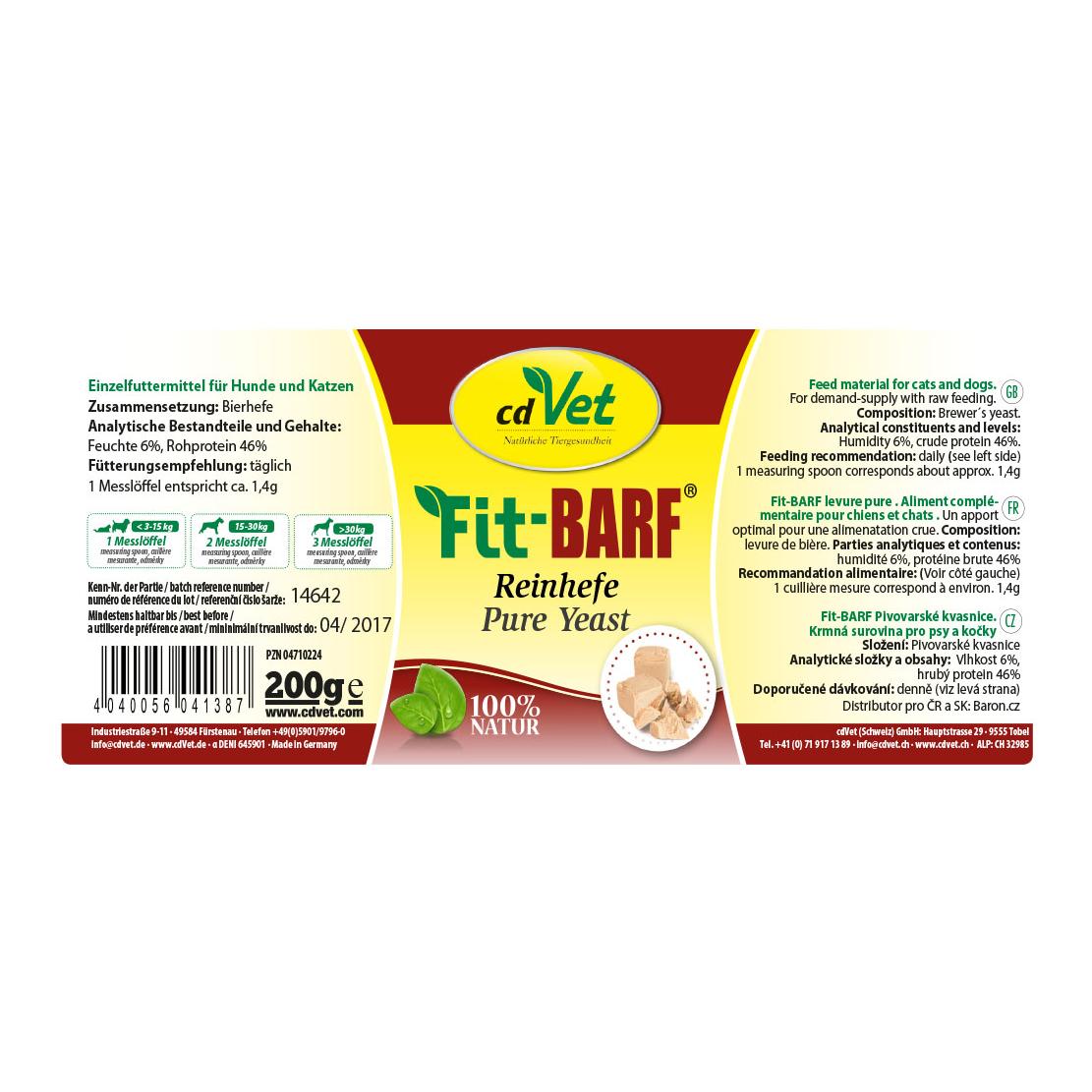 cdVet Fit-BARF Reinhefe