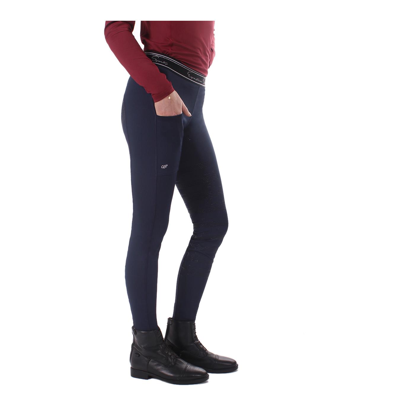 QHP Leggings Eden Fullgrip Femmes - navy