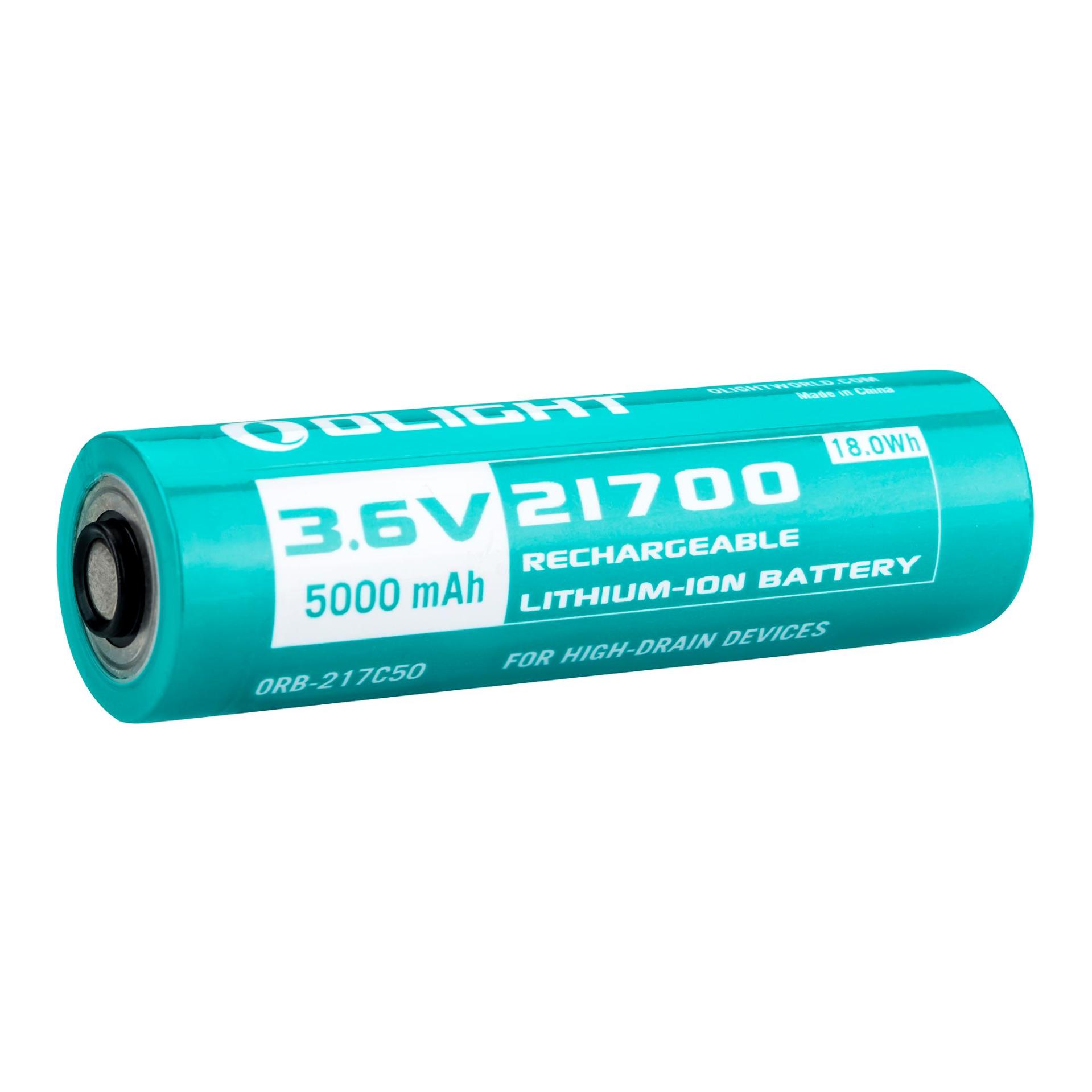 Olight 21700 Akku 5000 mAh - Blau Glacier-deepsea