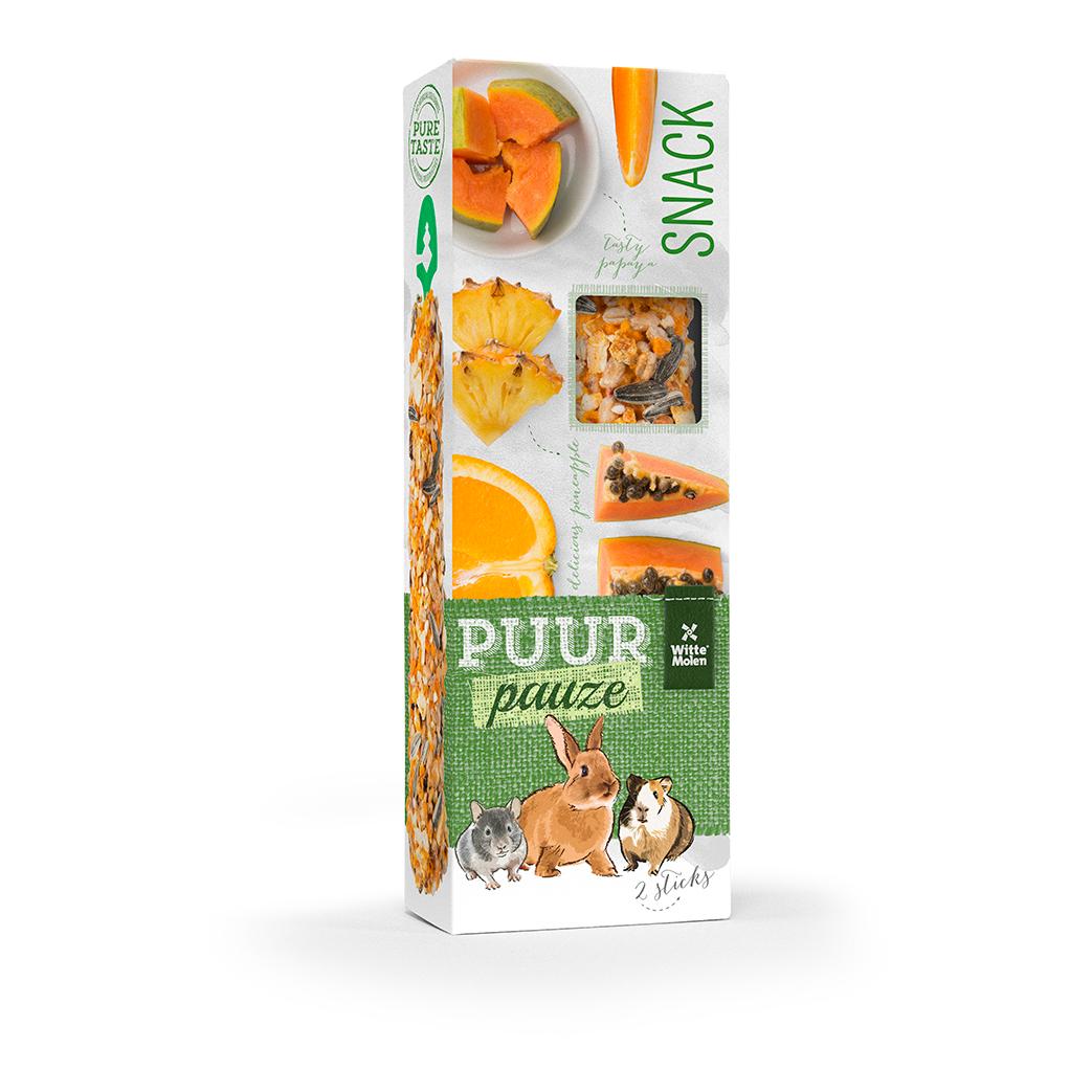 Laroy Puur Pauze Sticks ORANGE+PAPAYA