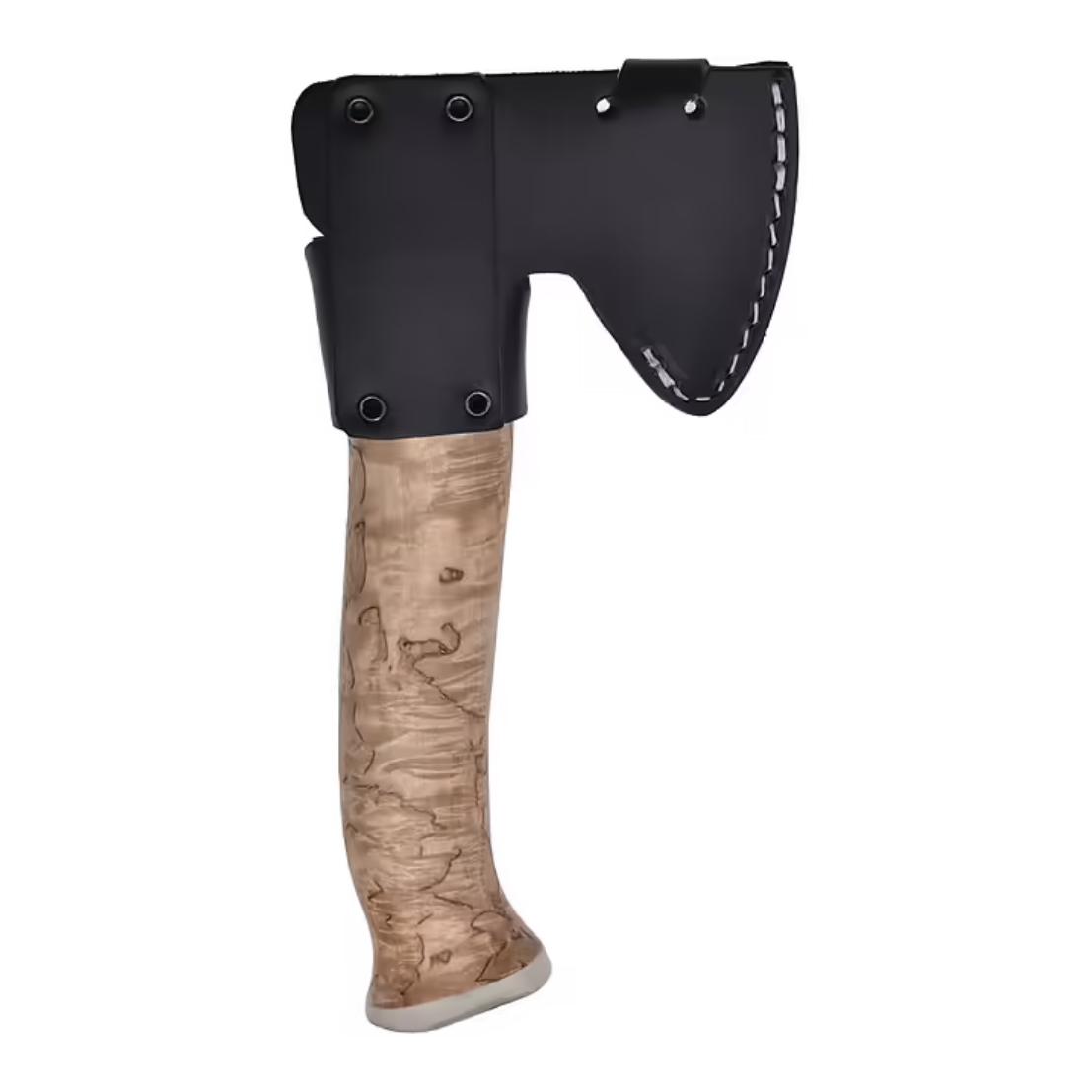 Unna Aksu - Nature - Hache de chasse avec étui en cuir