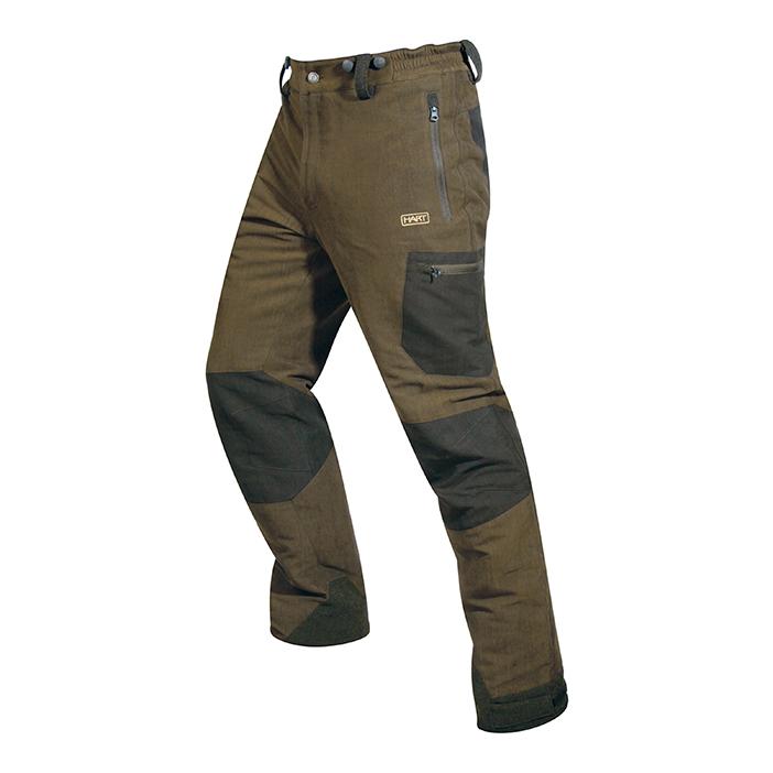 Hart LOCHMOR-T Hose - braun/grün