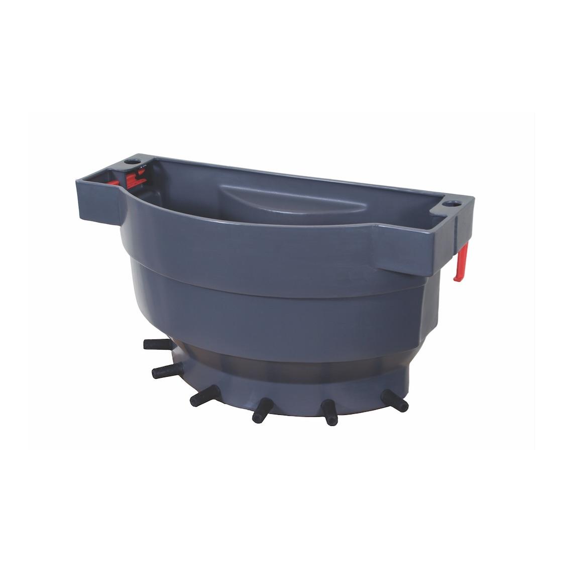 Kälbertränkeeimer Milk Bar 6 Ezi-Lock, 36 l Grau