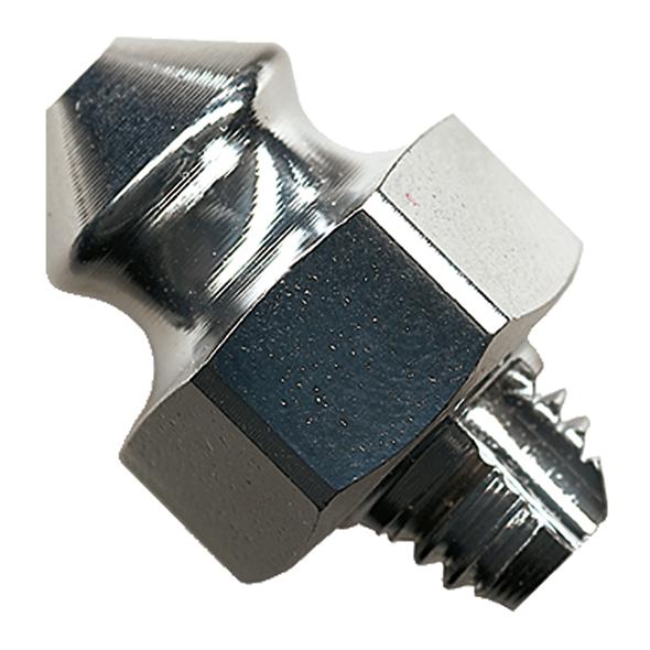 Frank's Stollen Crampon M10 pour terrain herbeux - (écartement de la clé 17 mm) Sachet de 4 pièces
