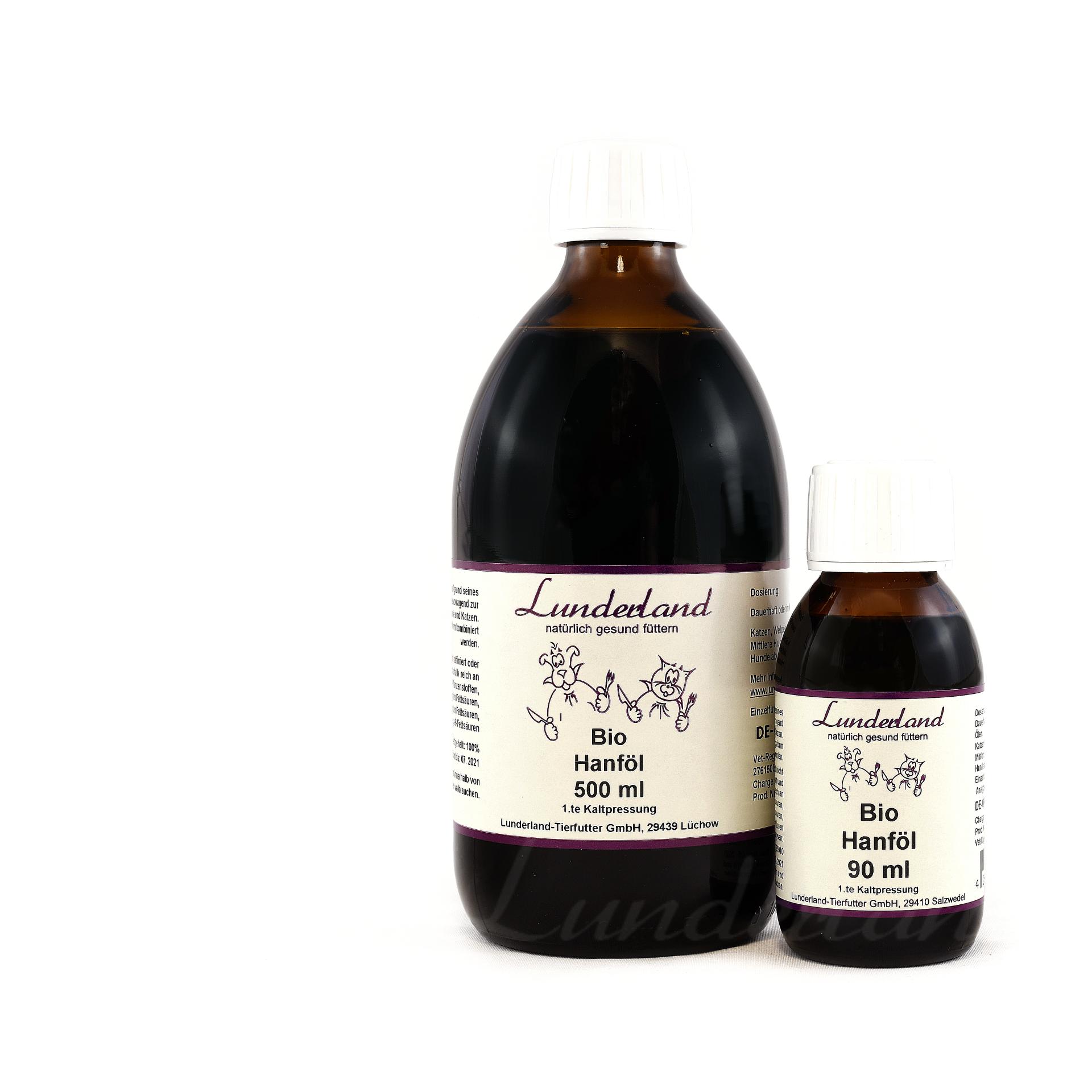Lunderland Huile de chanvre bio
