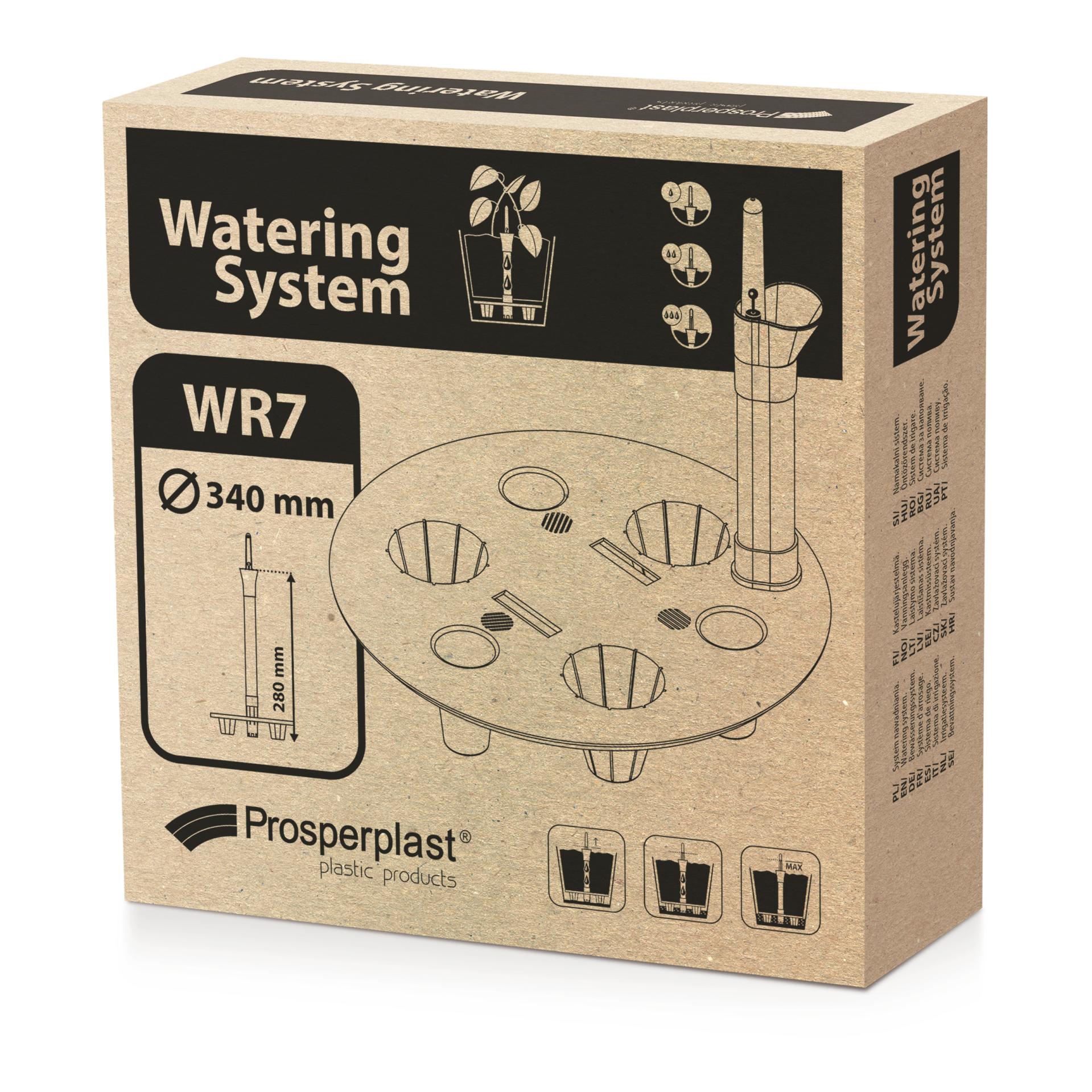 Prosperplast Système d'irrigation pour cultures hydroponiques - Rond