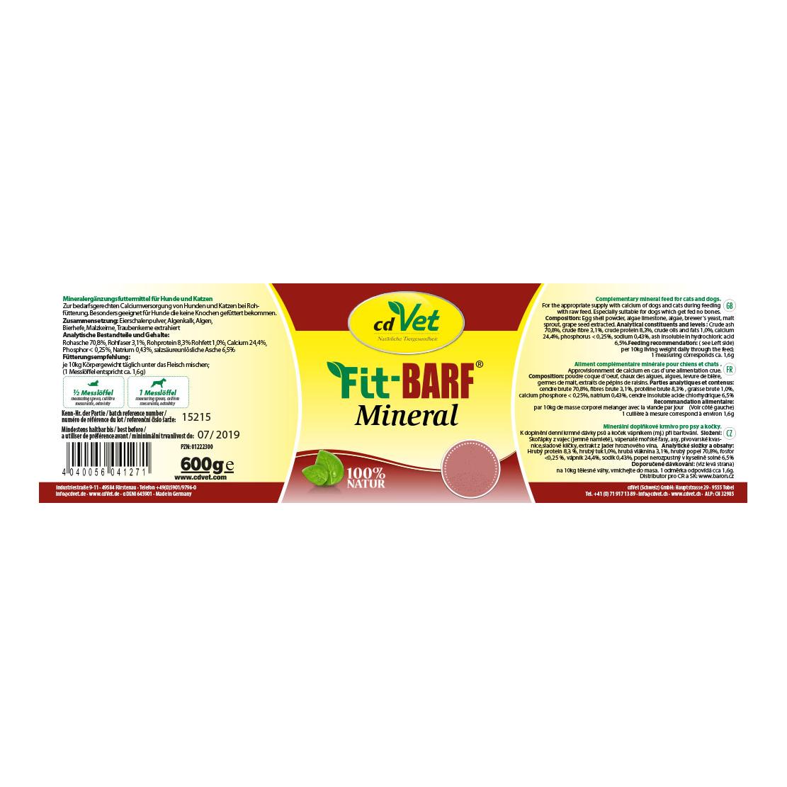cdVet Fit-BARF Mineral