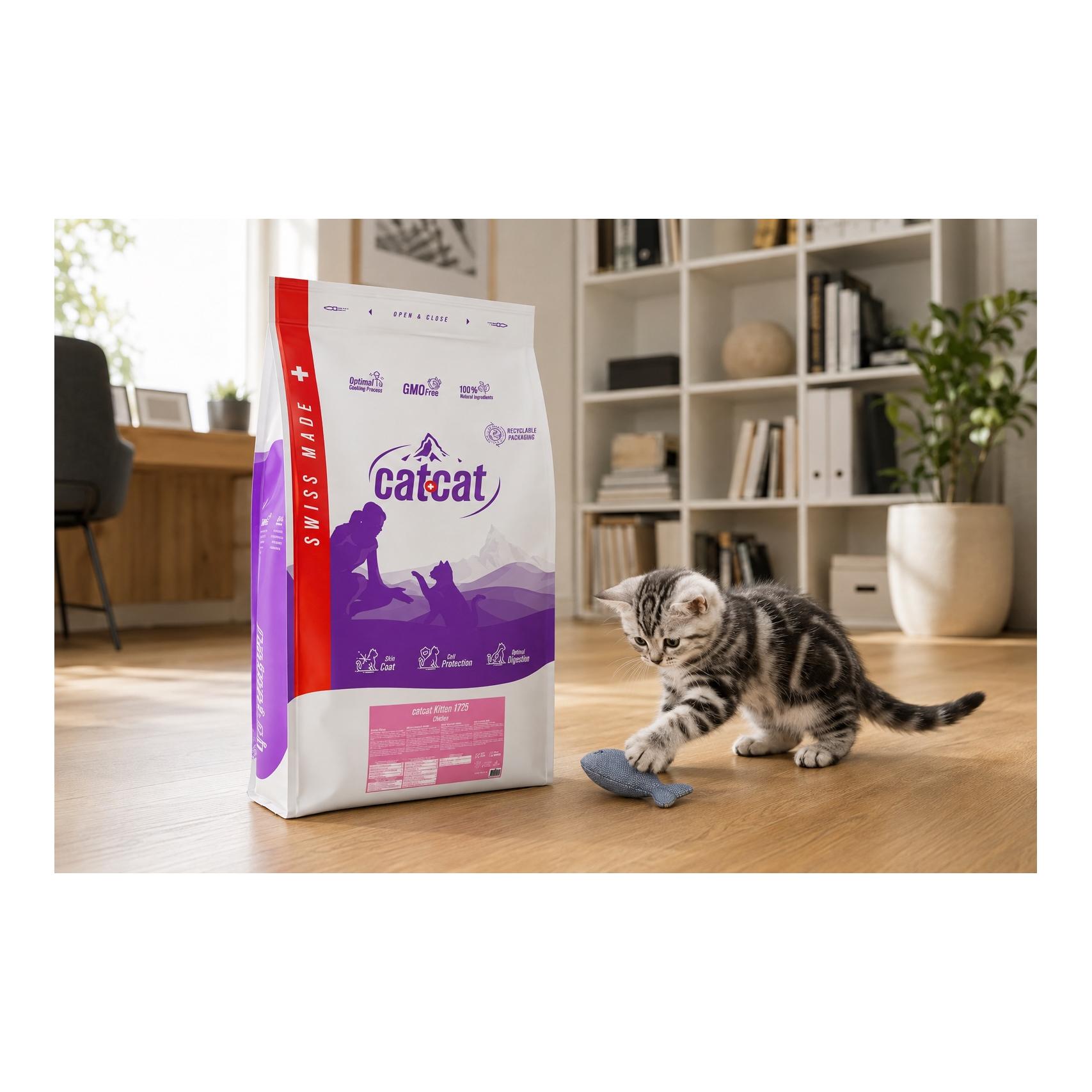 catcat Chaton au poulet  - Nourriture pour chatons et jeunes chats